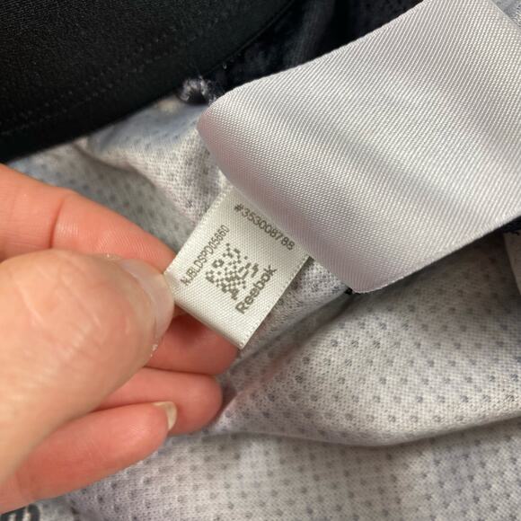 Reebok Training Shorts Cardio Running Heather Black Space Dyed Size Small - Picture 10 of 11